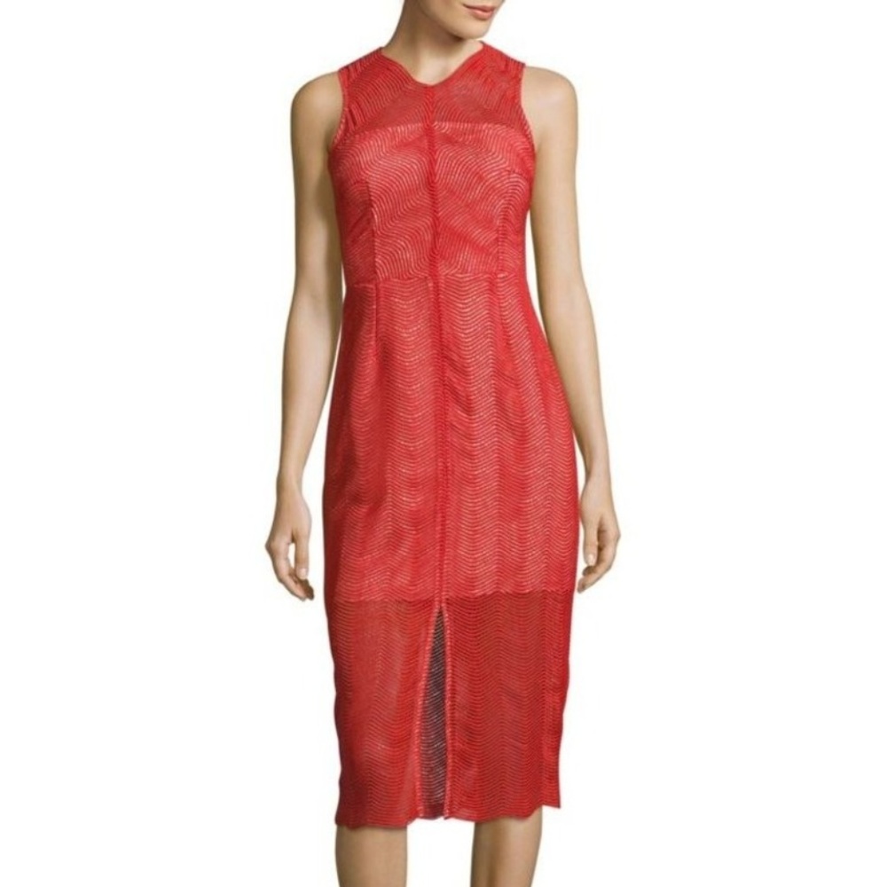 Keepsake Red cocktail dress ( fits size 8-10) - Picture 2 of 7